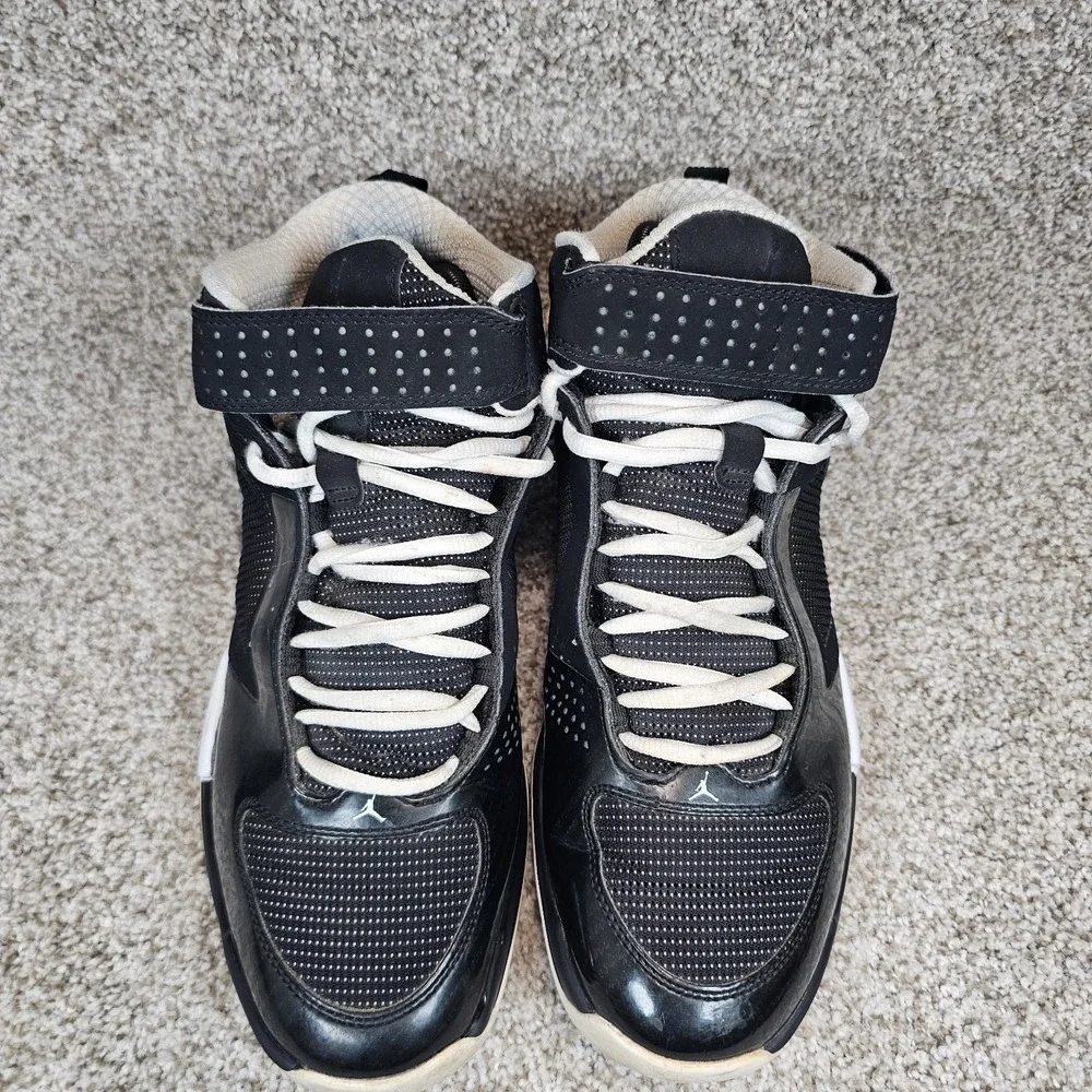 Nike Jordan Flight SC-1 Jumpman Black White Shoes Mens Size 9.5 454043-010